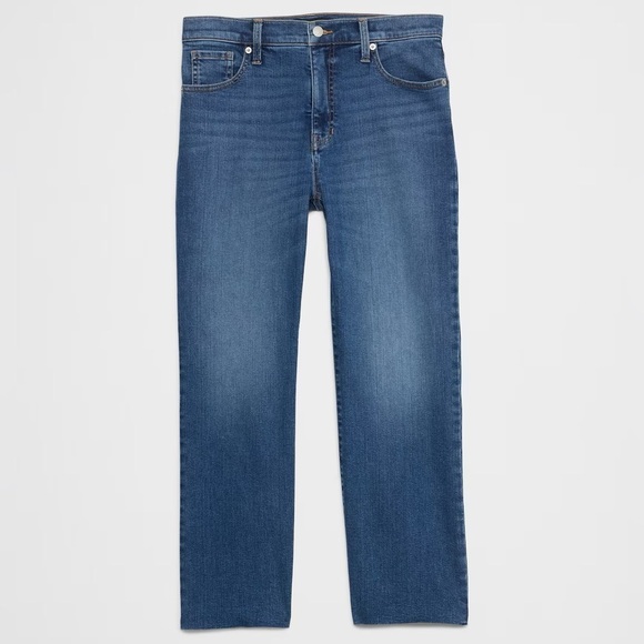 NWT! Banana Republic Black High-Rise Bootcut Cropped Jean - Multiple Sizes 🔹 - Picture 4 of 11